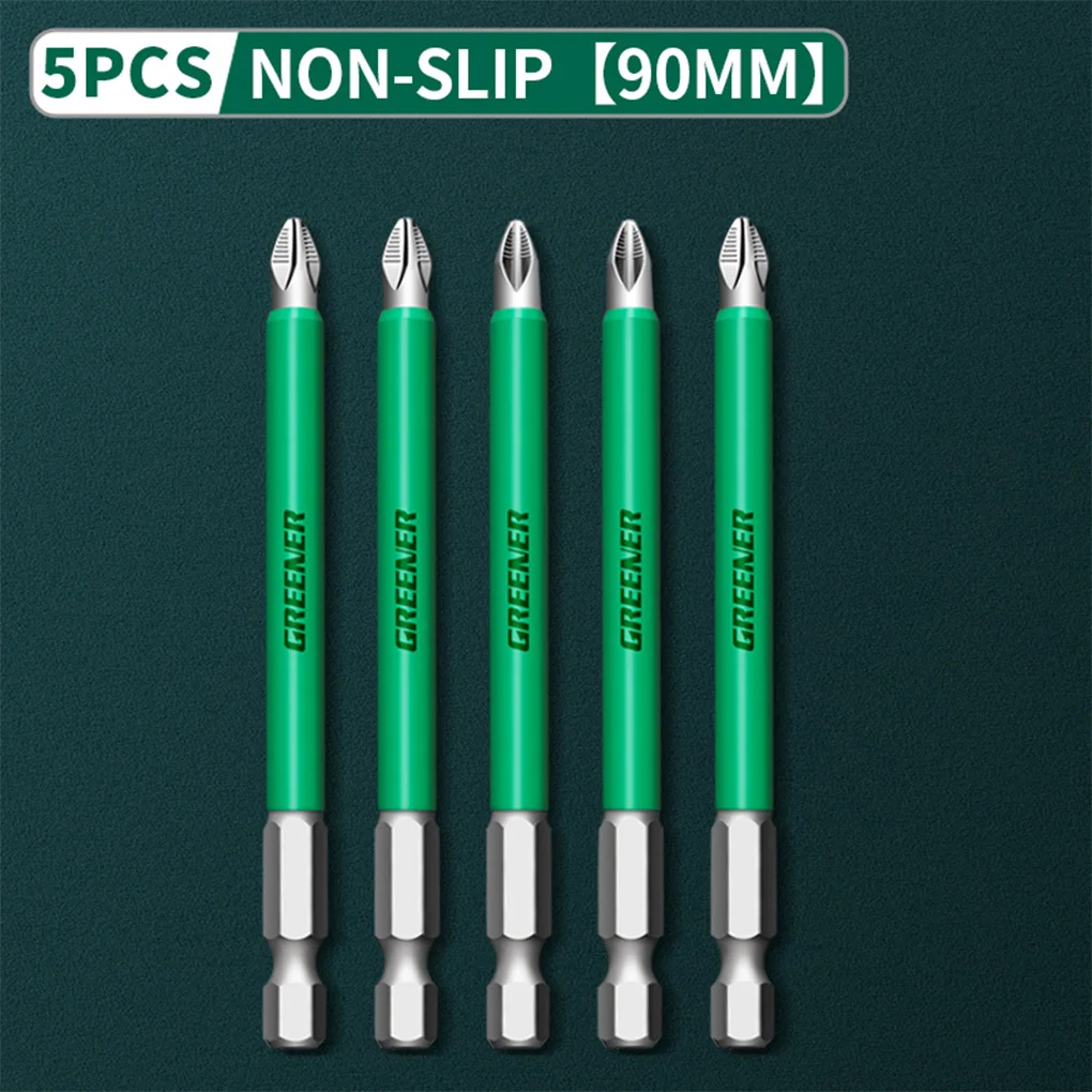 GREENER Screwdriver Drill Bit Hex Handle Extraction Screw Driver High Precision Tools Accessories 65/90/150mm