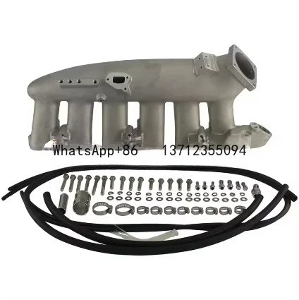 Aluminum Intake Manifold Plenum Fits For  RB25det RB25 Skyline R32 R33 R34