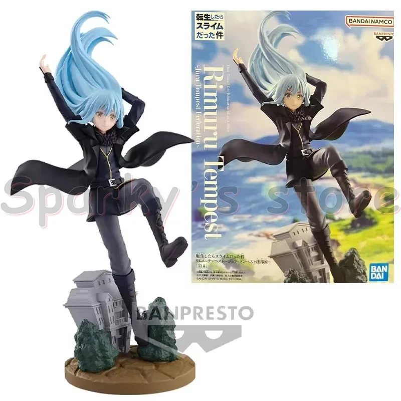 Bandai Original ครั้งนั้นผม Reincarnated เป็น Slime อะนิเมะ Rimuru Tempest รูปของเล่นสําหรับชายหญิงเด็กของขวัญชุด