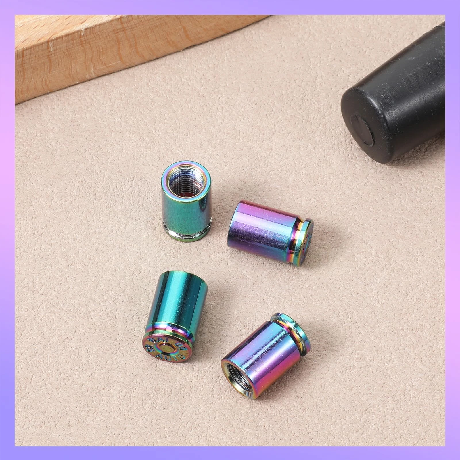 4PCS Valve Stem Covers, Aluminum Alloy Valve Stem Caps, Universal Dustproof Tire Air Stems Covers for Cars SUV Trucks Bikes view 3