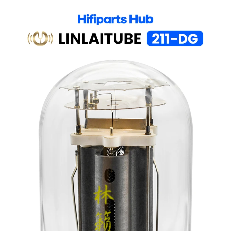 Hifiparts Hub Linlai Tube Creating Design Hooking Filament DHT 211-DG Upgrade PSVANE SHUGUANG 211 Matched Pair