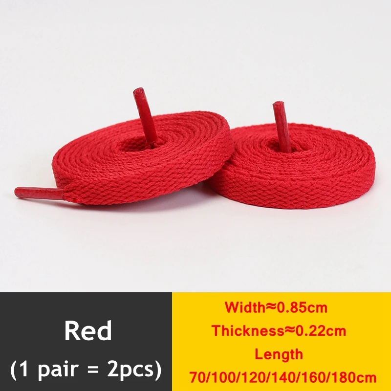 1 paar/AF1 Schoenveters Platte Dikker Weave Craft Off Zwart Wit Veters Hoge top Sneaker Schoenveter Accessoires 25 Kleuren