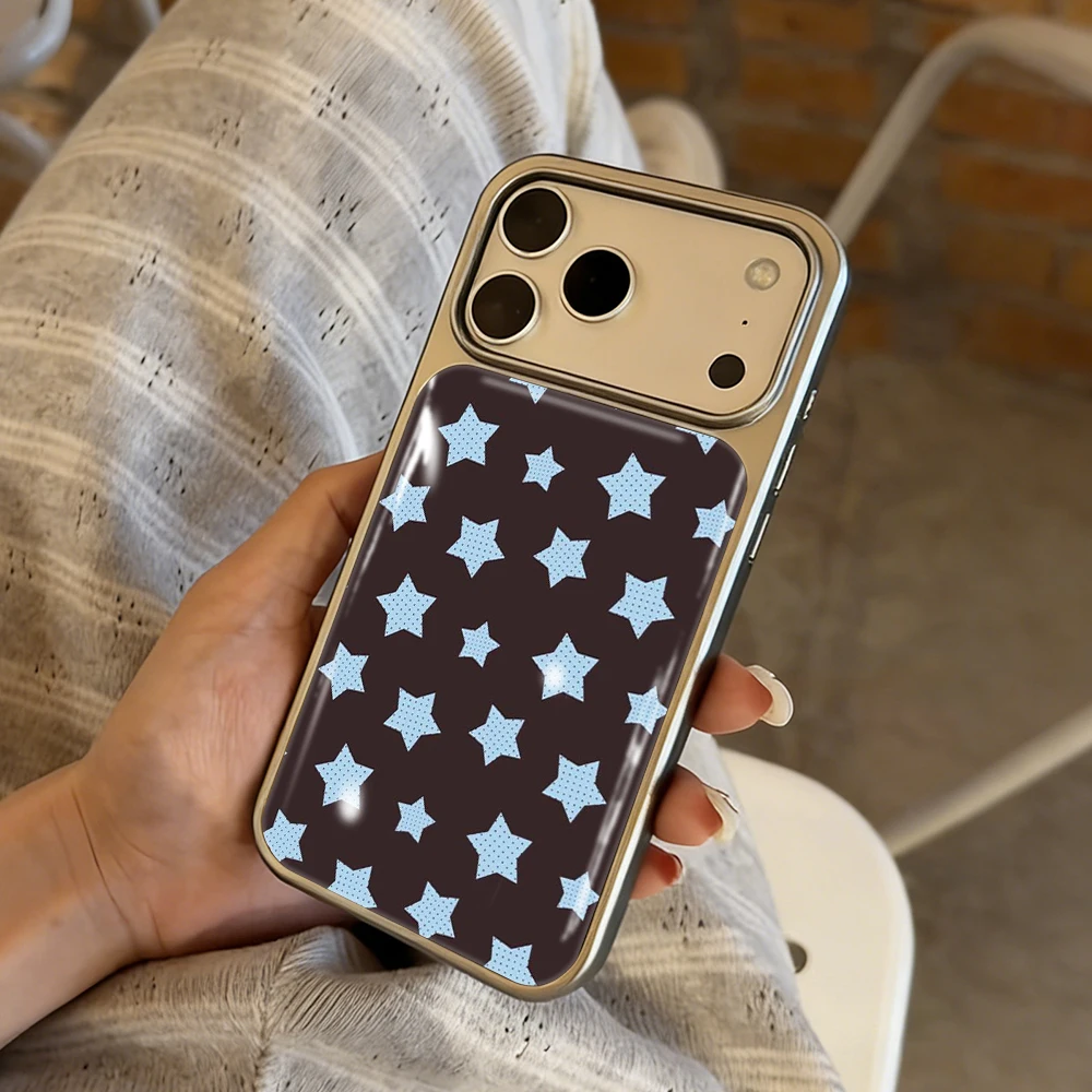 Neue bunte Sternen-Druckguss-INS-Hülle für iPhone 15 17 13 Pro Max Phone 11 12 ProMax 14 15 16 Plus Hüllen Stoßfeste Luxus-Coque – Detail 11