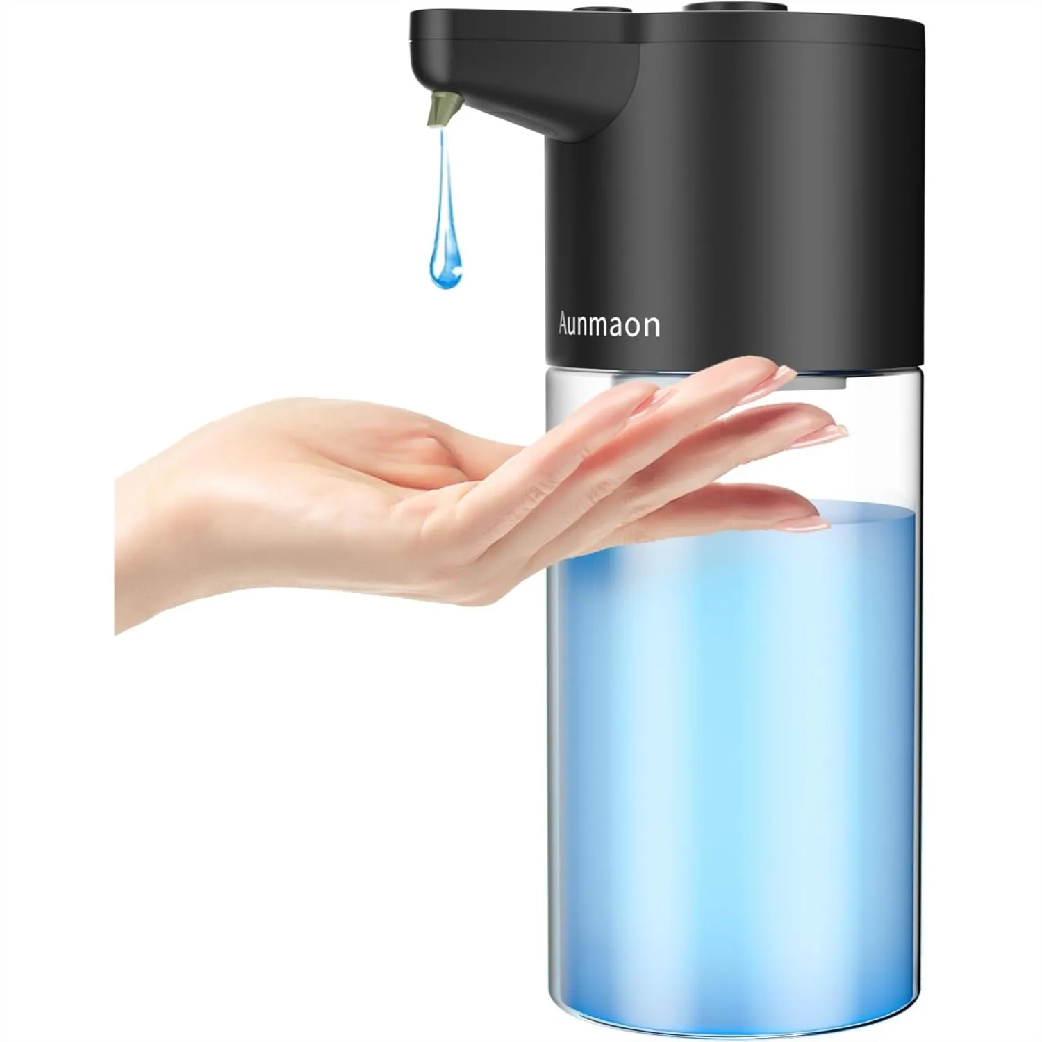 

Automatic Soap Dispenser Touchless with 15 Level Adjustment, Low Battery Consumption for Kitchen Bathroom