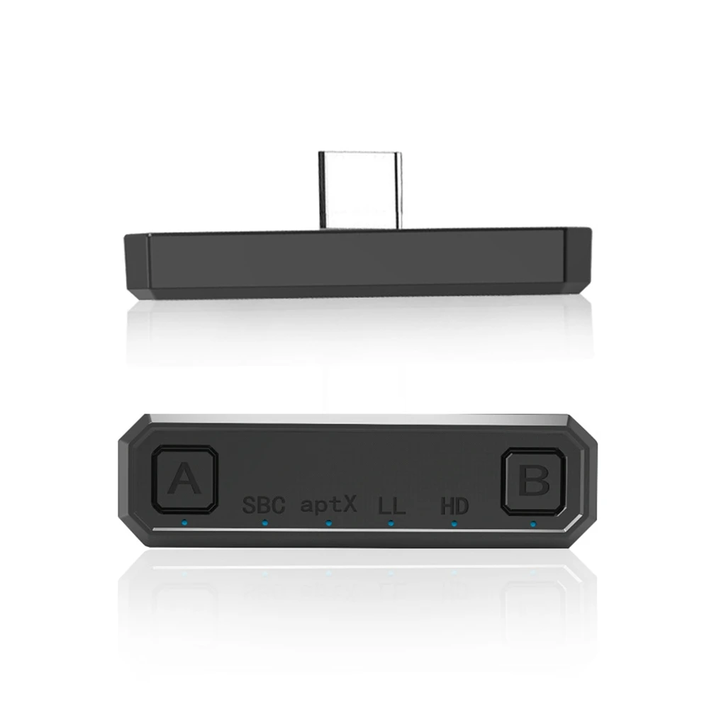 Nuovo - Trasmettitore wireless adattatore audio Bluetooth 5.0 di tipo C CSR5.0 per interruttore PS4
