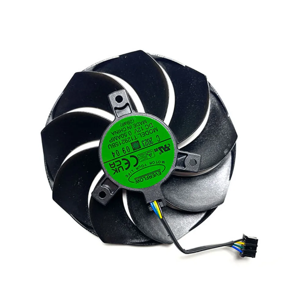 Ventilador de resfriamento para POWERCOLOR RX6750XT GDDR6 Competition Edition Peças de reposição para ventilador de placa gráfica