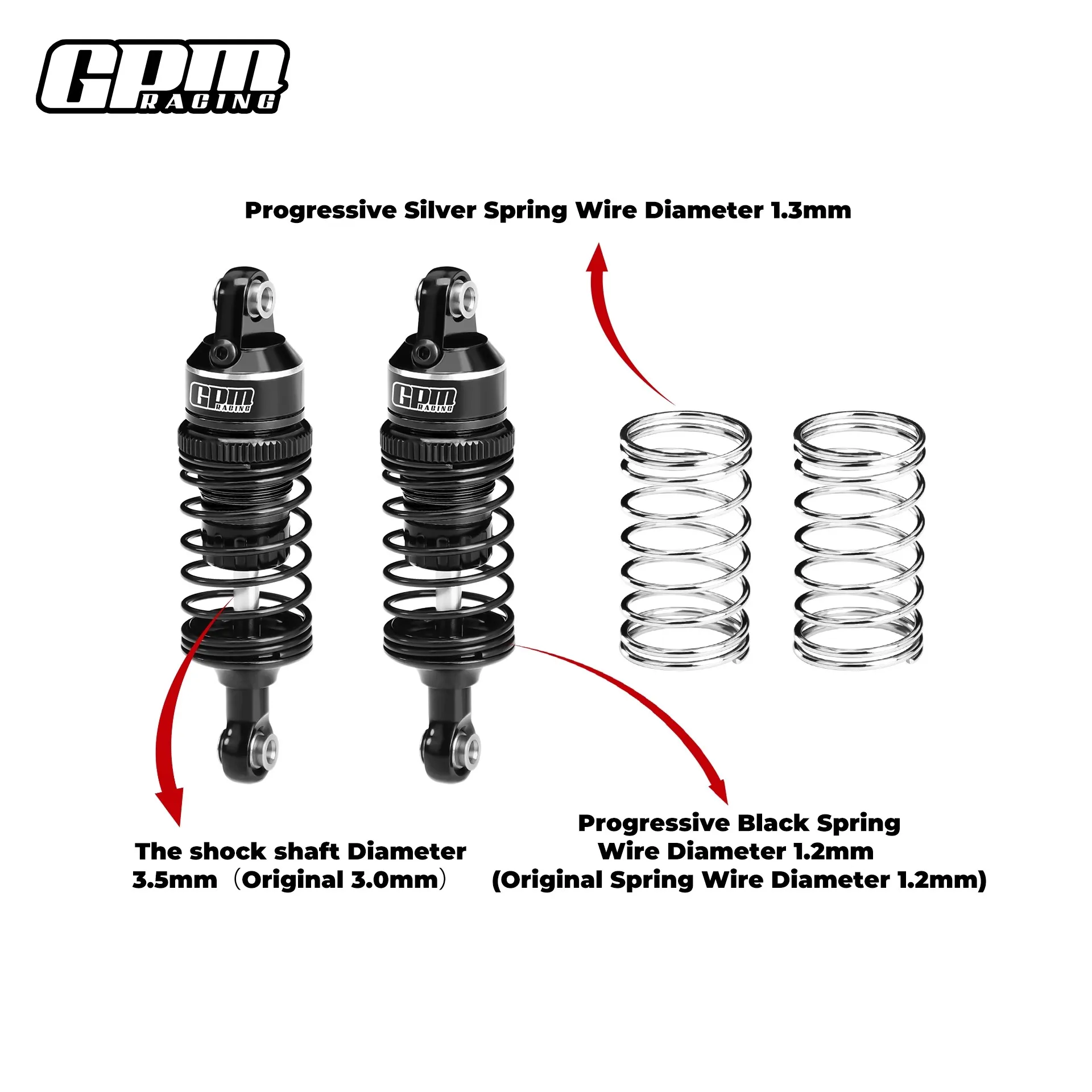 TRAX Mini Dead Mouse Mini Pull الألومنيوم الأمامي والخلفي العالمي التقدمي تعليق مركز المسافة 63 مم