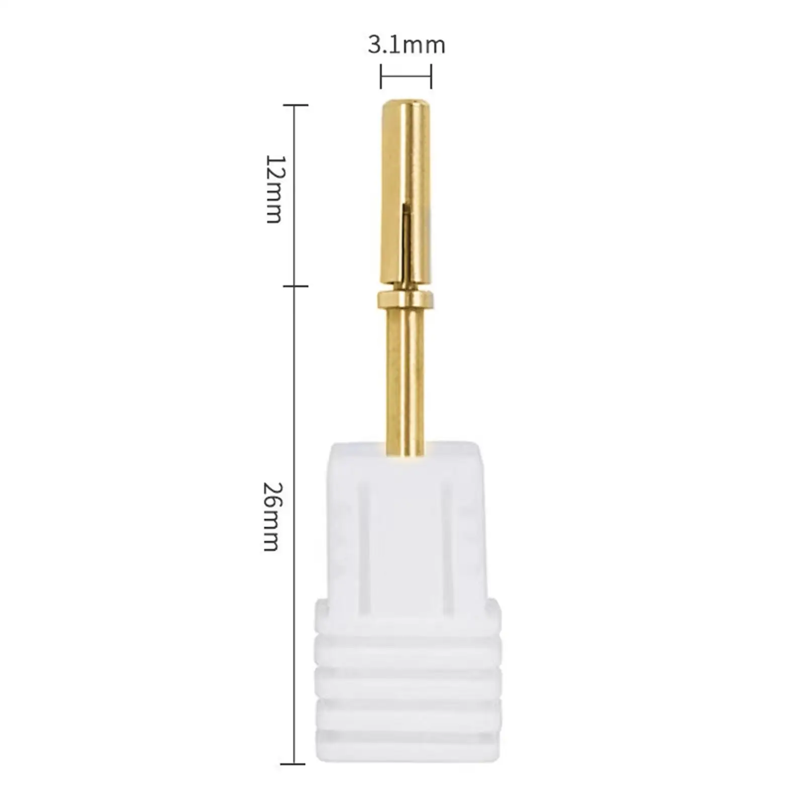 Sanding Bands Nail Drill 3.1mm Nail Drill Heads for Polishing Grinding