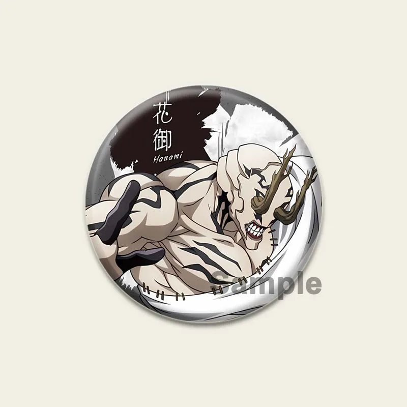 Itadori Yuji/Ryomen Sukuna Cartoon Brooches Anime Handmade Pins Satoru Gojo/Fushiguro Megumi Badge for Backpack Gift Accessory