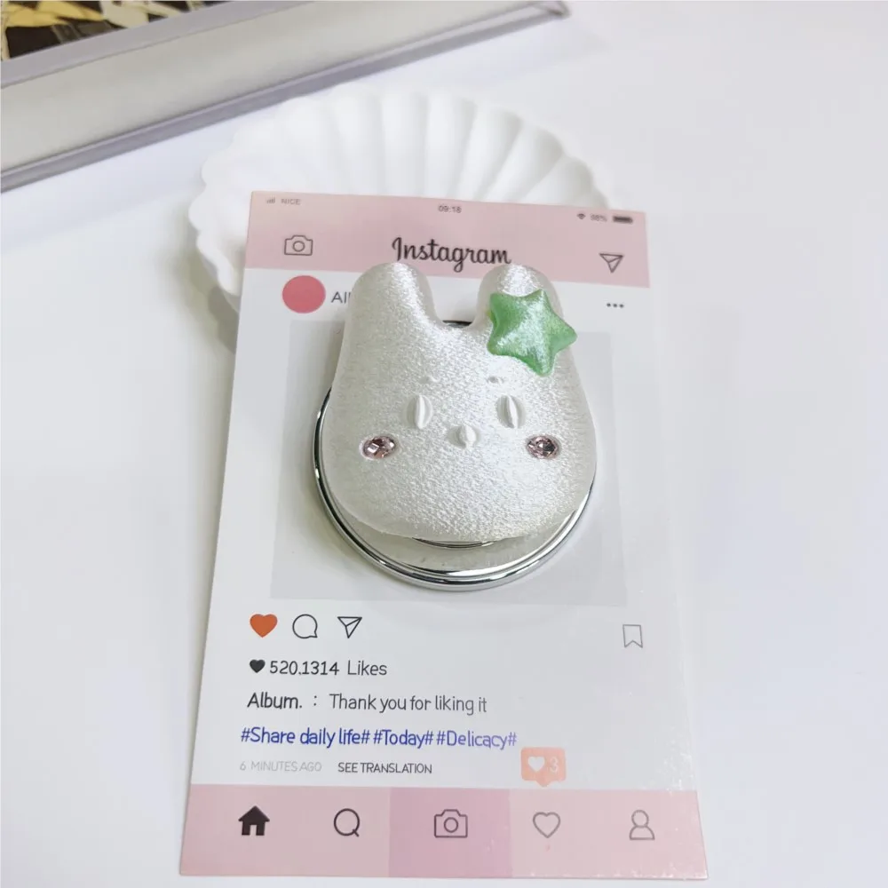 3D Cartoon Magnetic Phone PopSocket Anti-slip Korean Ins GripTok Kawaii Desktop Phone Kickstand Mobilephone Airbag Bracket Stand view 6