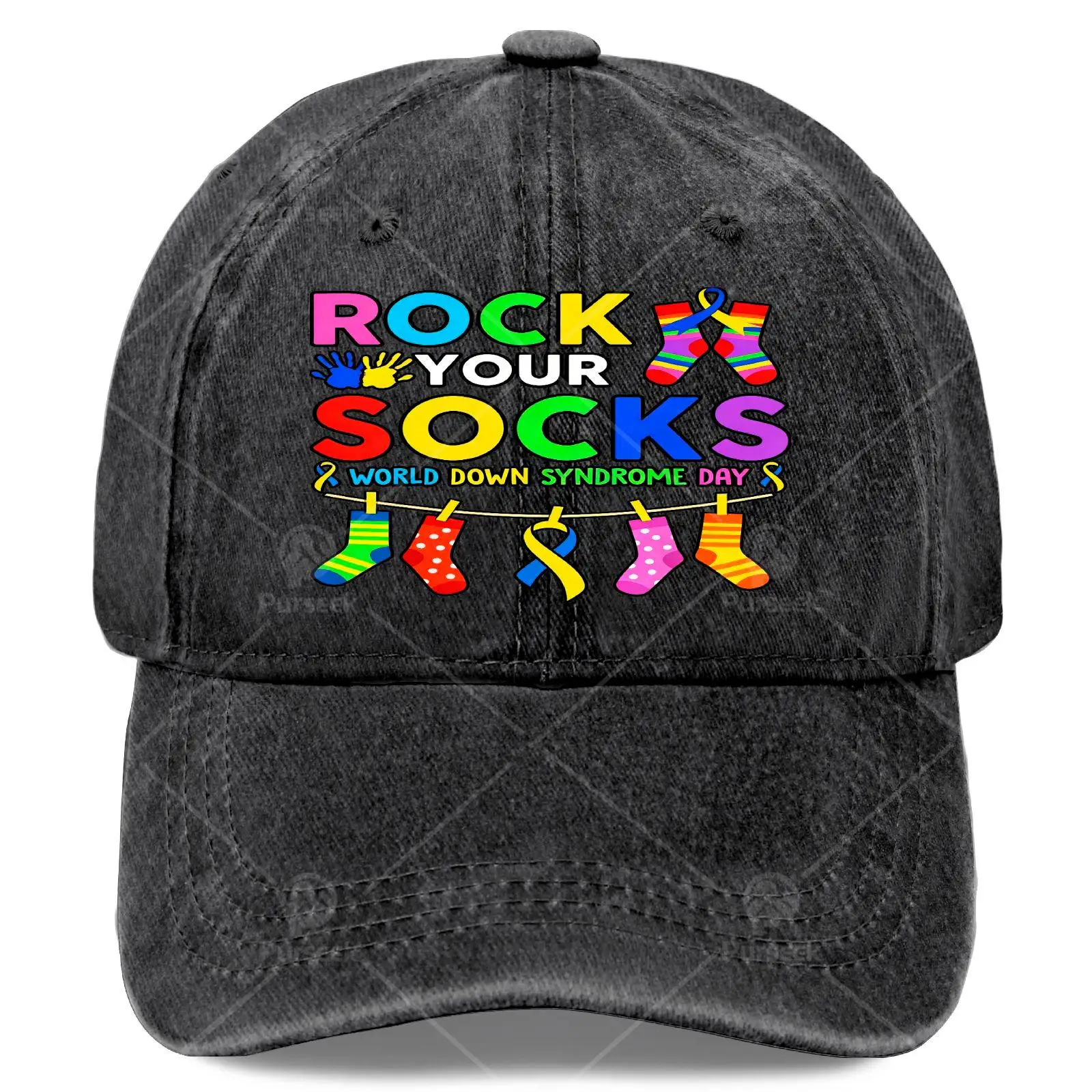 Down Syndrome Awareness 321 Baseball - Retro Unisex Hat Suitable for World Down Syndrome Day, Christmas, Games & 4th, Lightweigh