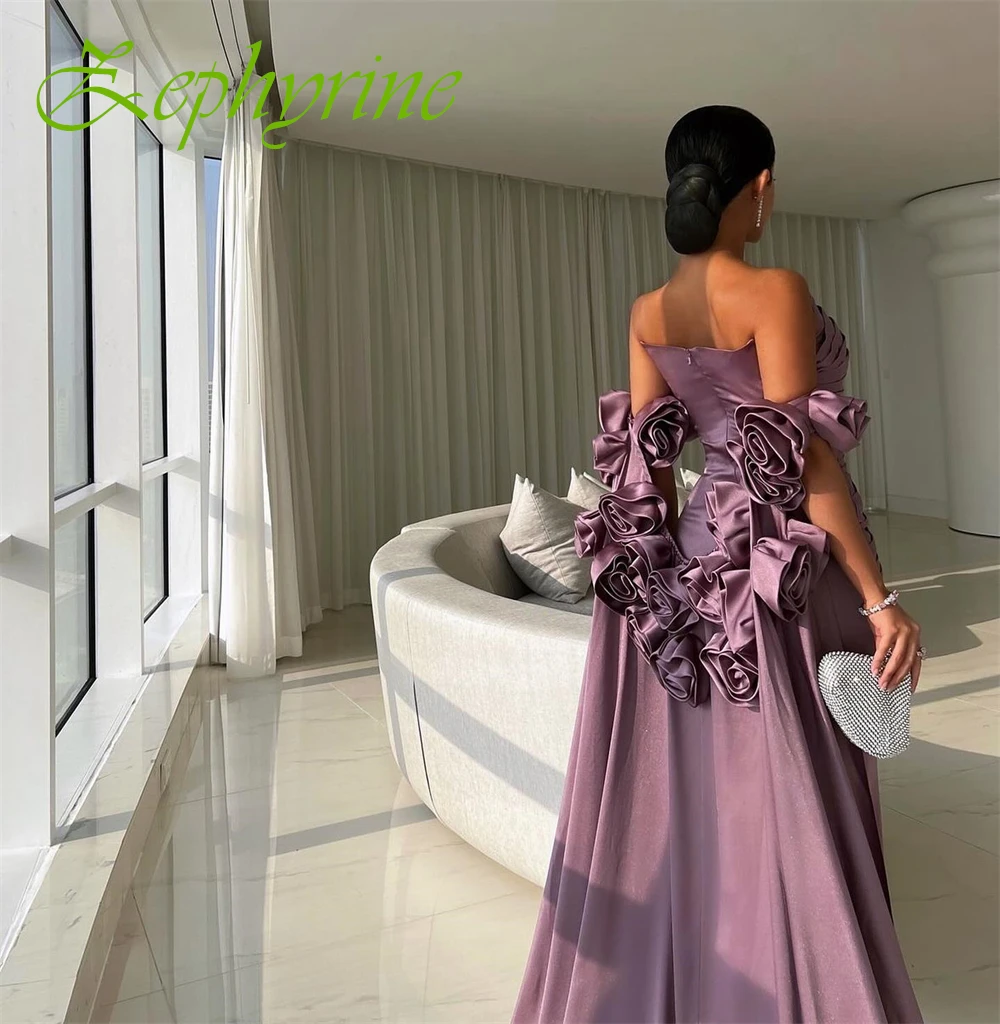 Robe de soirée personnalisée sans bretelles avec traîne chapelle, Sexy, de haute qualité, robes de soirée de tempérament, robes exquises pour occasions spéciales