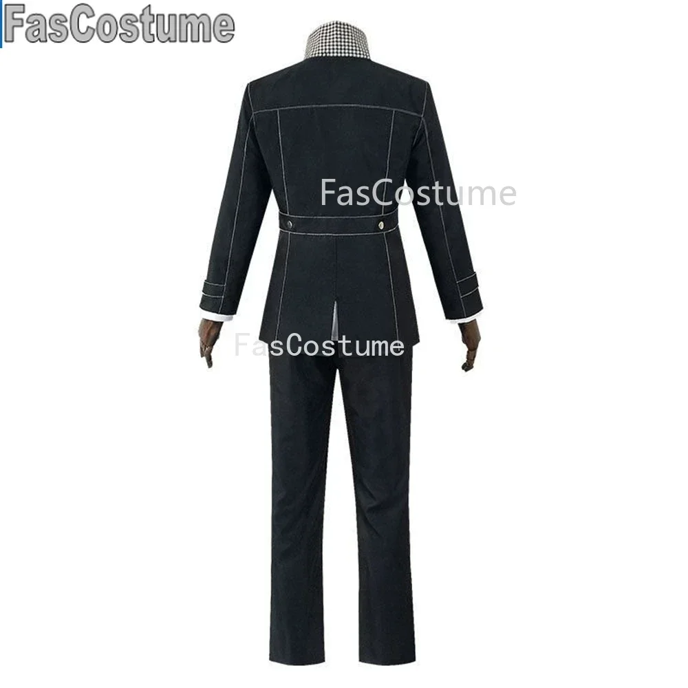 

FasCostume Unisex Anime Cos Yu Narukami Cosplay Costumes Halloween Christmas Party Uniform Suits