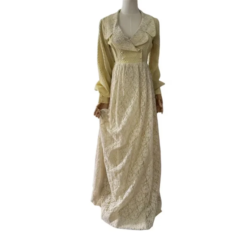 

19th Century Victorian Gothic Steampunk Afternoon Tea Party Day Dress Vintage Civil War Southern Belle Ball Gown