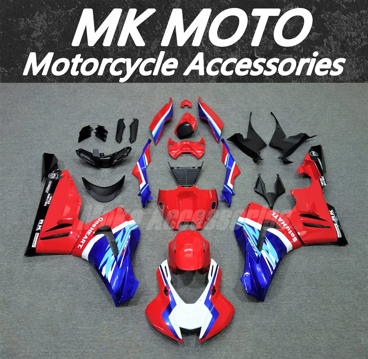 

Moke moto Fairings Kit Fit For CBR1000RR-R 2020 2021 2022 2023 Fireblade SP Bodywork Set Injection Abs Red Blue White