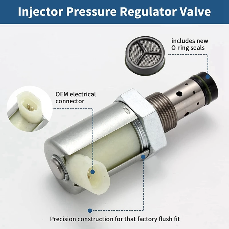 For Ford Excursion 6.0L 2003-2010 Fuel Injector Pressure Regulator Sensor Valve IPR 5C3Z-9C968-CA, 1846057C1, CM-5126