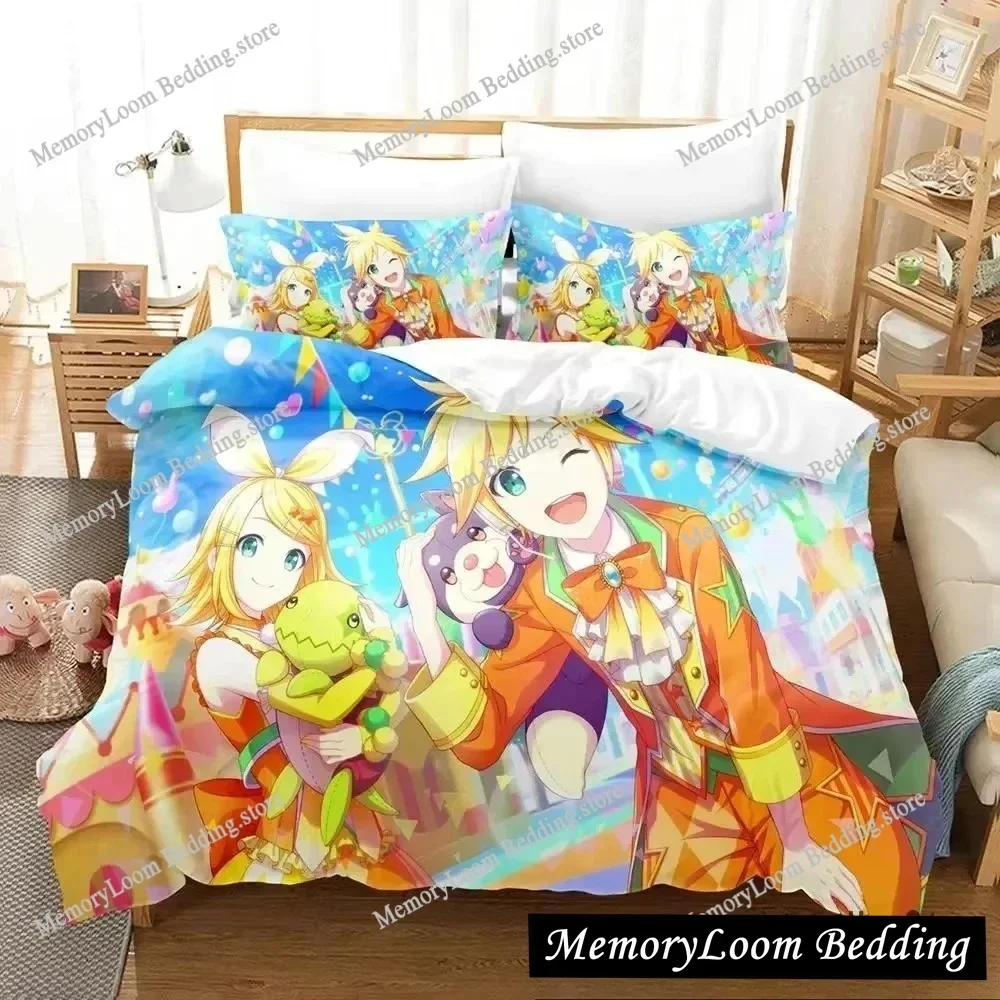 3D Print Wonderlands Showtime Anime Bedding Set Duvet Cover Bed Set Quilt Cover Pillowcase Comforter king Queen Size Boys Adult