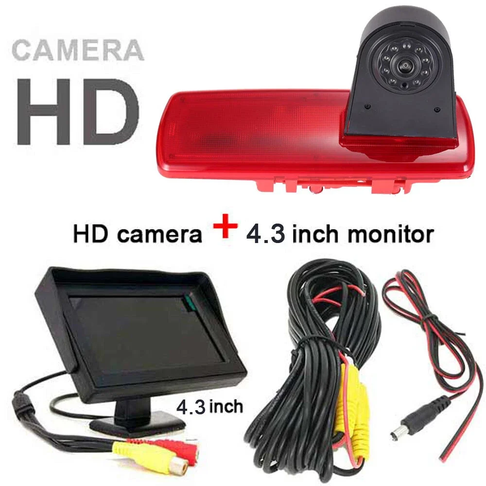 HD Monitor Display+ Car rear view back camera for Fita talento Nissan NV300 Primastar Renault Traffic lll 3 2014