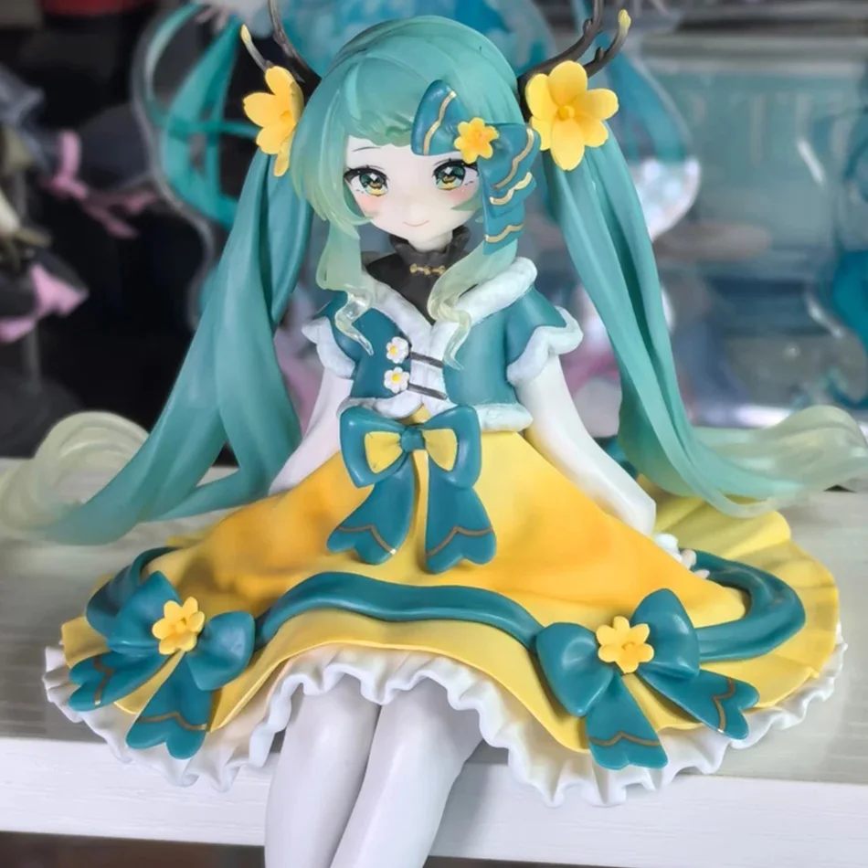 Hatsune Miku Anime Figuur Kawaii Flower Fairy Cartoon PVC Actie Beeldje Model Pop voor Kinderen Verjaardagscadeau