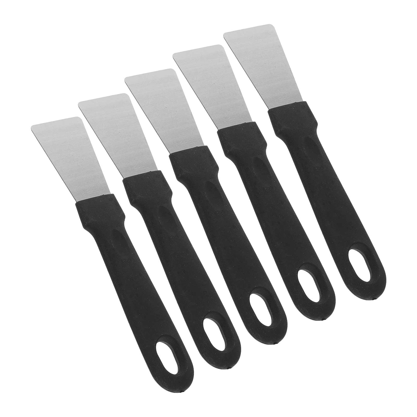 

5 Pcs Cleaning Shovel Stainless Steel Refrigerator Ice Scraper Shovel Freezer Metal Tool Oven Wallpaper Griddle