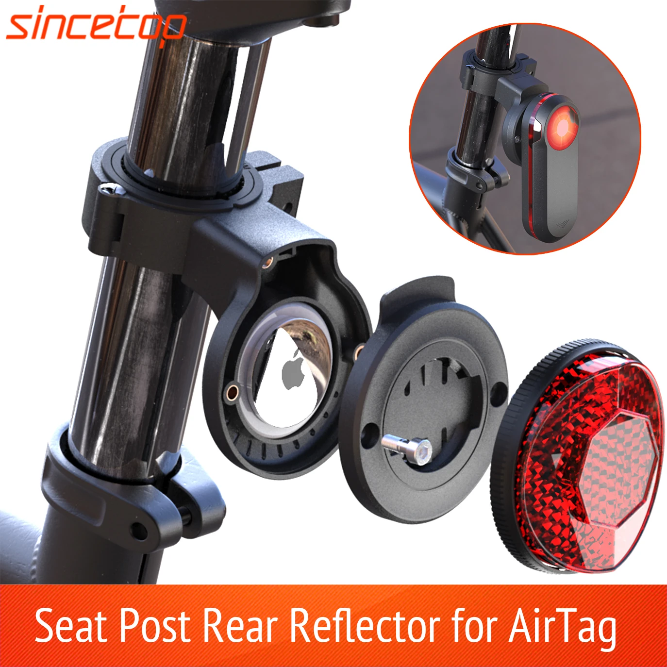 Post , Bicycle Mount Holder,Seat for Hidden Mount Bike