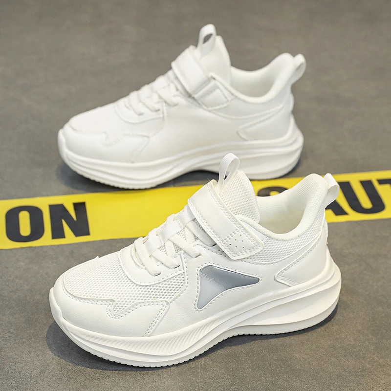 New Style Children's Shoes for Girls, Double Cotton, Warm, Fashionable, Outdoor, Children's Sports Running Shoes