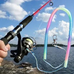 Retractable Safety Fishing Rod Lanyard Retention Rope Tackle Kit 3M 5M 8M Anti Slip-Prevention Safe Cord Basic