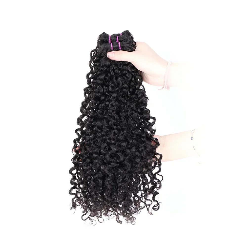 Pixie Curl Bundles Virgin Brazilian Hair DD Human Hari Bundles 100% Unprocessed Curly Weave Bundles Extensions 100g/PCs
