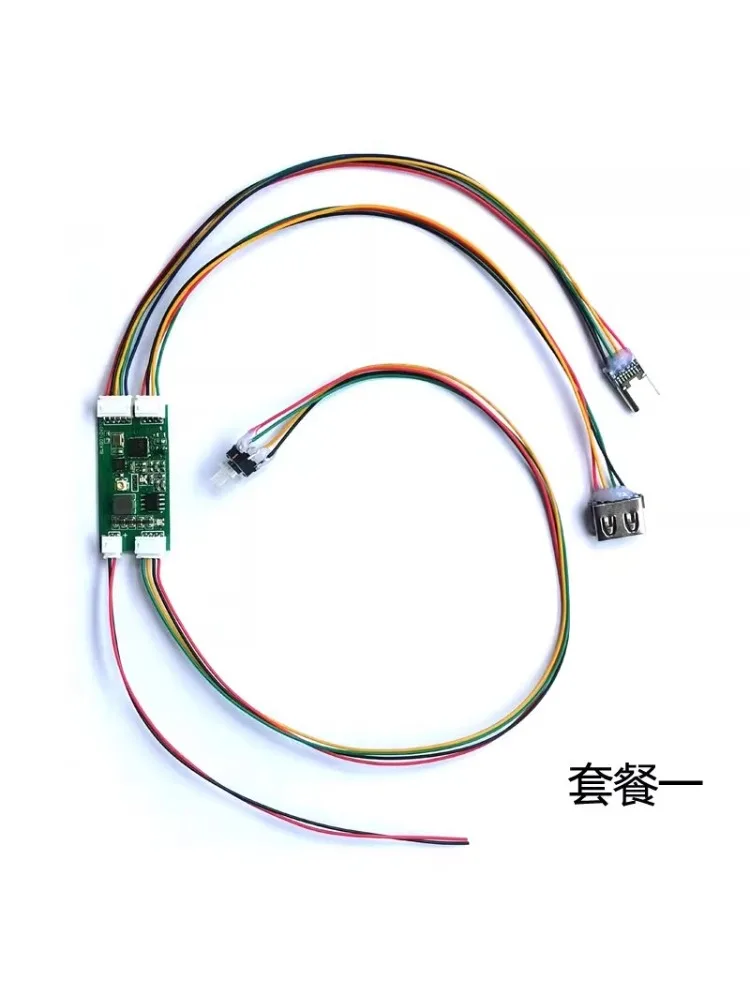 Przewodowa klawiatura mechaniczna na bezprzewodowy konwerter Bluetooth Moduł DIY USB Bezprzewodowy 2.4G Trzy tryby przełączania wielu urządzeń — 2