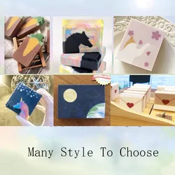 Arylic Soap Scraper With Ruler Cloud Mountain Bow Envelope Pattern For Handmade Soap Making Tools Kits Supplies