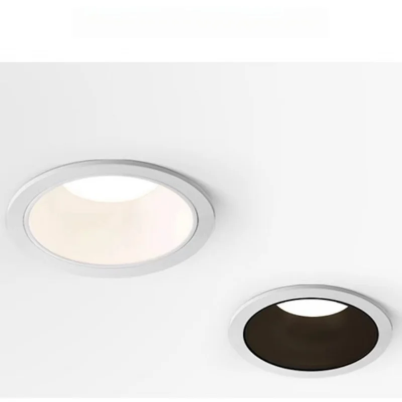 Imagem -03 - Embutida Anti-reflexo Led Downlight Lâmpada do Teto Spot Light Sala de Estar em Casa Quarto Iluminação do Corredor ac 220v 7w 10w