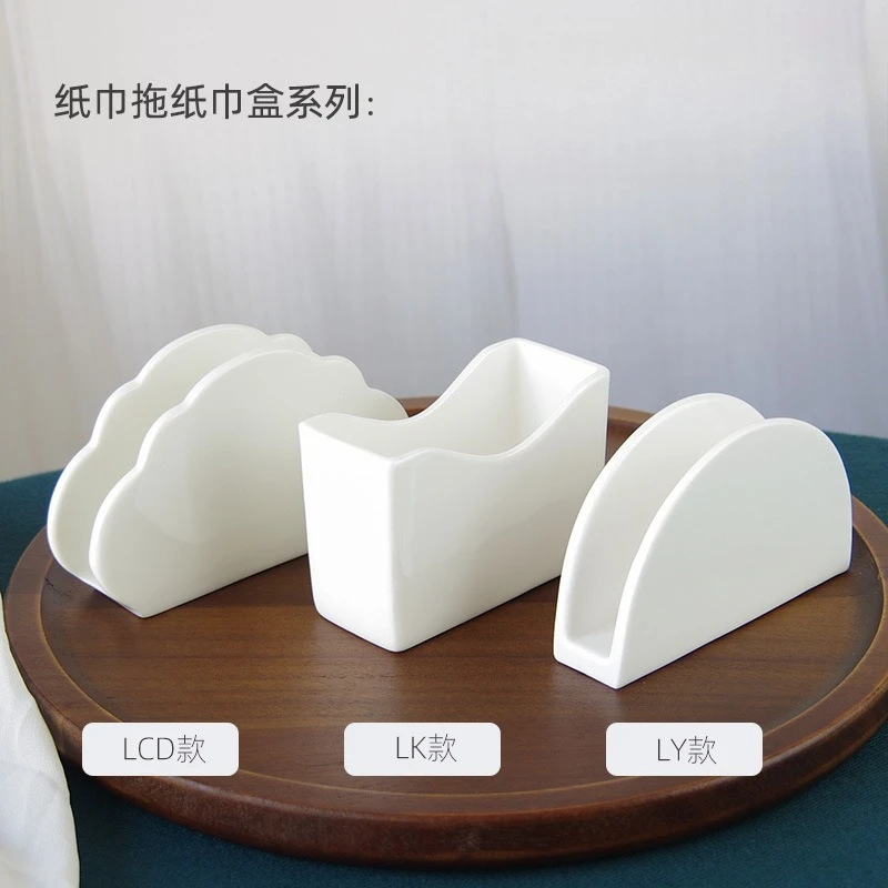 Hotel restaurant tissue holder Napkin holder Home catering tissue box