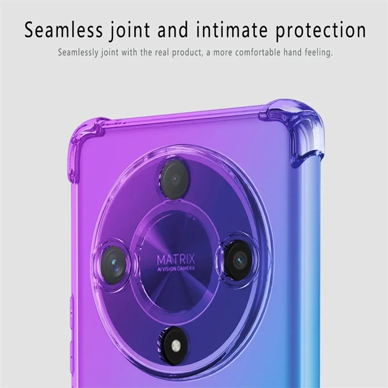 وسادة هوائية متدرجة مقاومة للصدمات حافظة من البولي يوريثان لهاتف Honor Magic 7 6 Lite Magic 5 4 Pro X9c X9b X9a X9 5G غطاء حماية Fundas Coque Capa