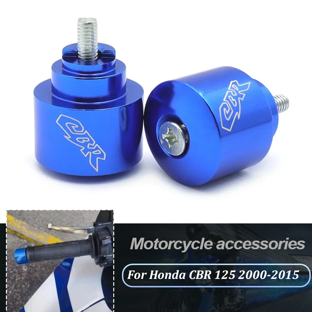 Motorcycle Parts Chromed Hand Bar Ends For Honda CBR 125 250 500 300 600F 650 600RR 600 F1 F2 F3 F4 F4i 900 929 RR 2002-2003