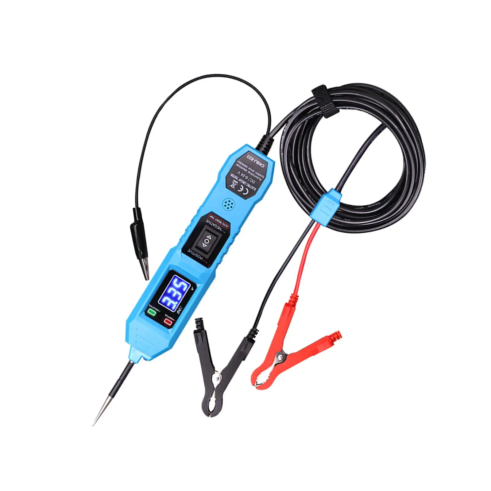 Power Probe Tester 3.5-36V DC Automotive Test Light Car Electric Circuit Tester for Motorcycle Vehicles Cars Truck Trailers