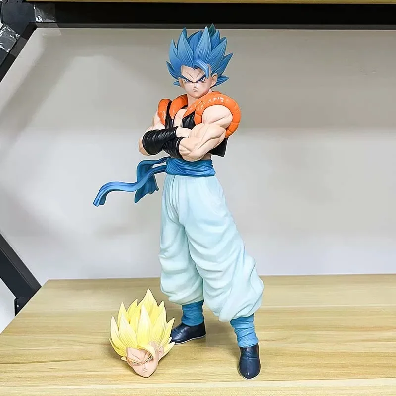 Anime Gogeta Dragon Ball Figures Vegetto Action Figures 31cm PVC Model Collection Ornament Toys Desktop Decoration Gifts