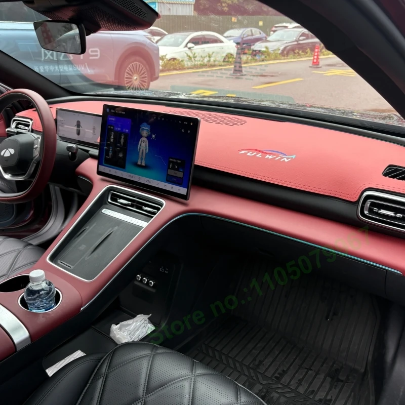 

Anti-slip Suede Leather Darsboard Mat For Chery Fulwin A9L Sun Protection Heat Insulation Car Interior Decoration Sunade Pad