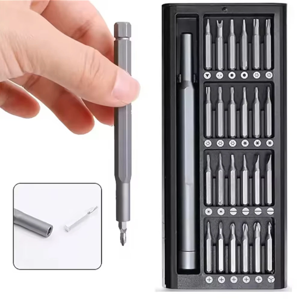 مجموعة مفك براغي دقيقة للهاتف المحمول أداة تفكيك الصيانة الاحترافية لتنظيف الغبار مفك براغي صغير منزلي