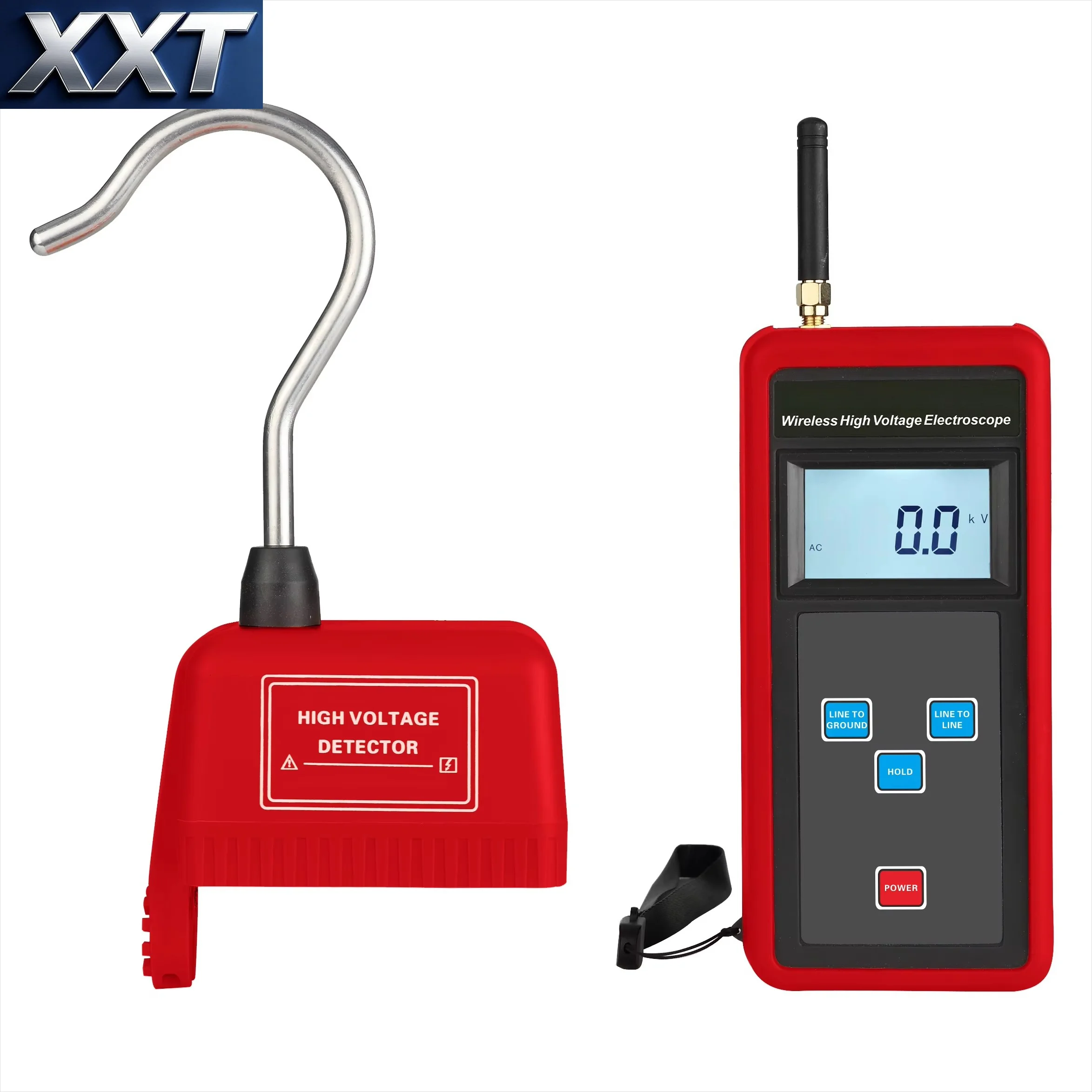 Wireless High Voltage Electroscope Measuring Tool For Daily Power Transmission Line On Site Maintenance Inspection Work