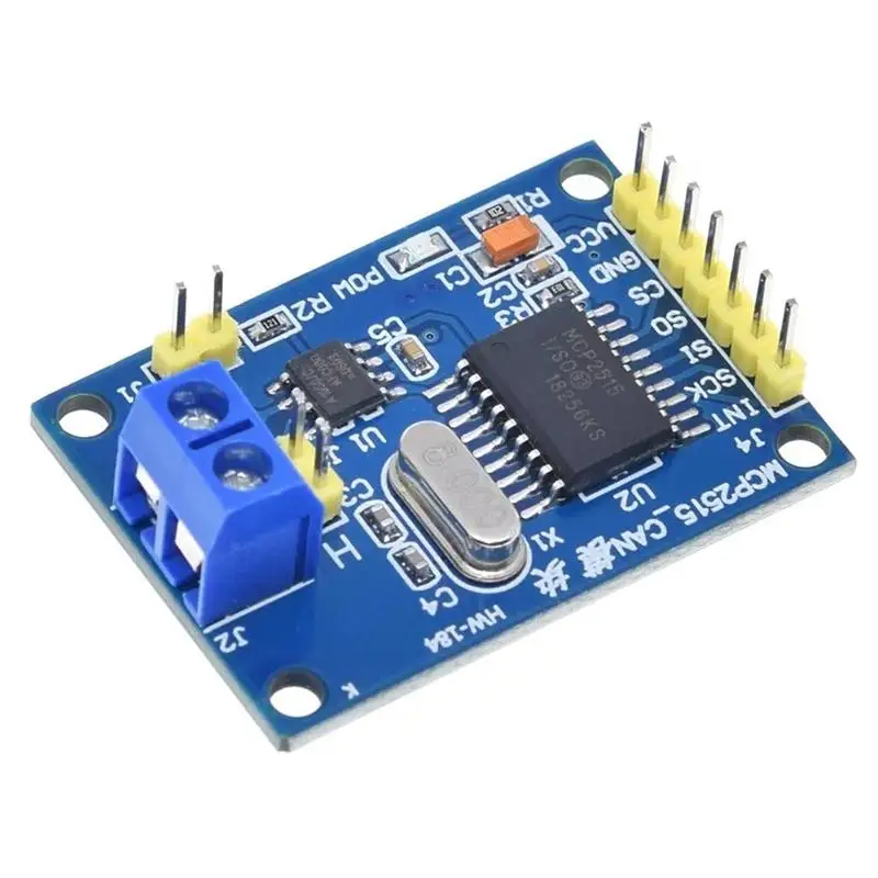 MCP2515 CAN Bus Module TJA1050 Receiver SPI For 51 MCU ARM Controller DIY Electronic Development Projects