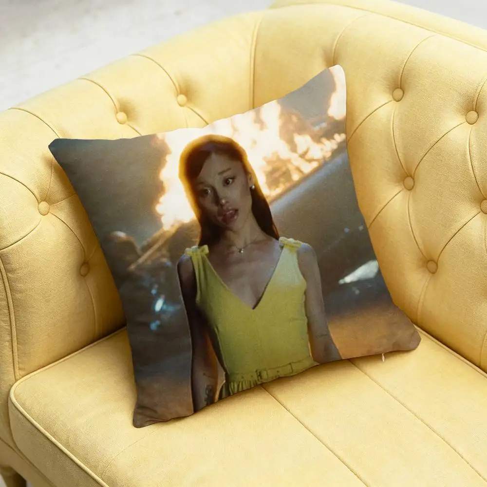 Throw Pillow Case 45cm 50cm 30cm 40cm Car Custom Square Pillowcase Pad Cushion Cover For A-Ariana PETAL G-Grande