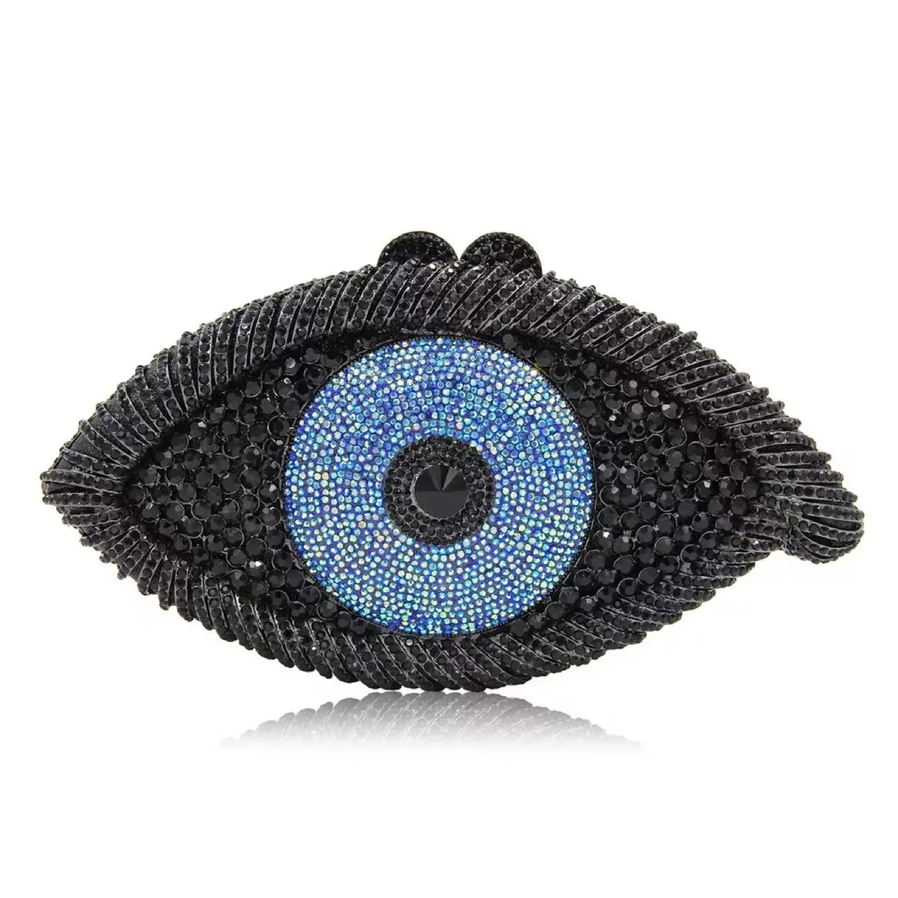 

Personalized Fashion Eyes Diamond Dinner Bag Source Diamond-encrusted Small Banquet Hollow Dress Clutch Bolsas Marcas Originales