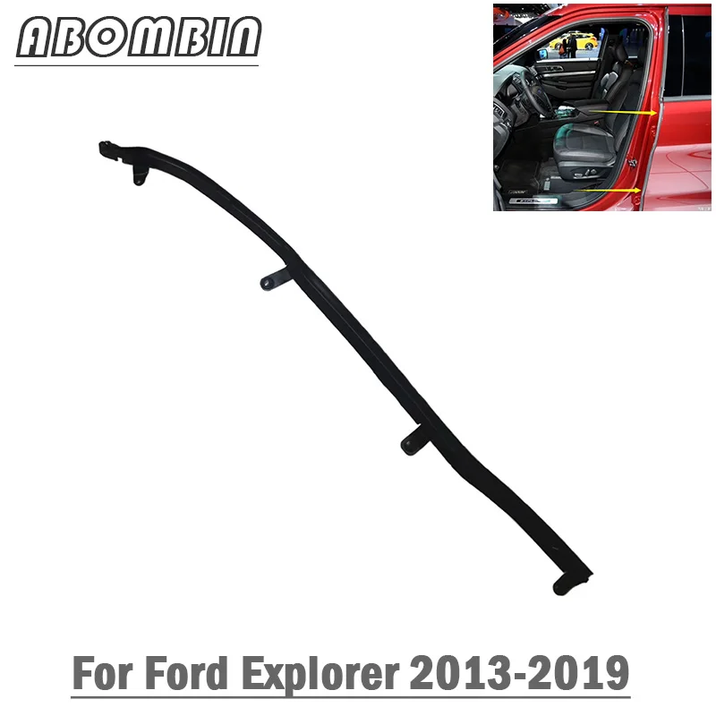 

Door Edge Anti-collision Rubber Strip B-pillar Sealing Strip Center Pillar For Ford Explorer 2013 14 15 16 17 18 19