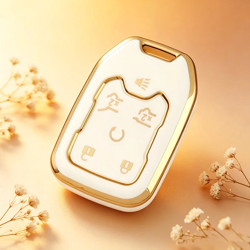 

6 Buttons Remote Key Case for Chevrolet Tahoe Silverado Suburban Tahoe GMC Sierra Acadia Terrain YUKON Smart Keyless Fob Shell