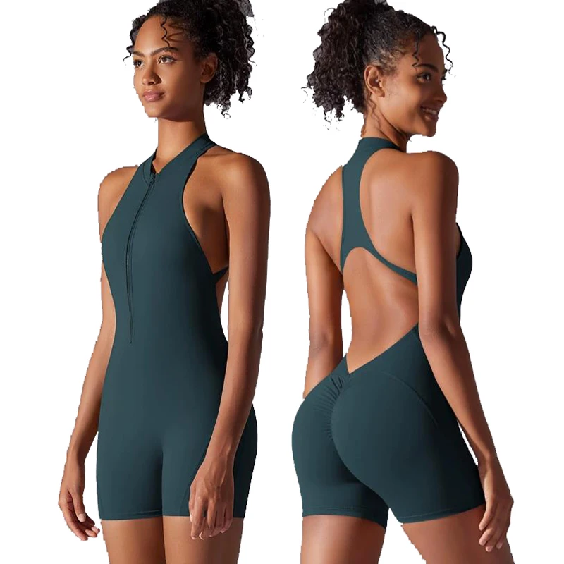 

Prayger New Sport Bodysuits Slimming Waist Shapers Zipper Hollow Out Corset