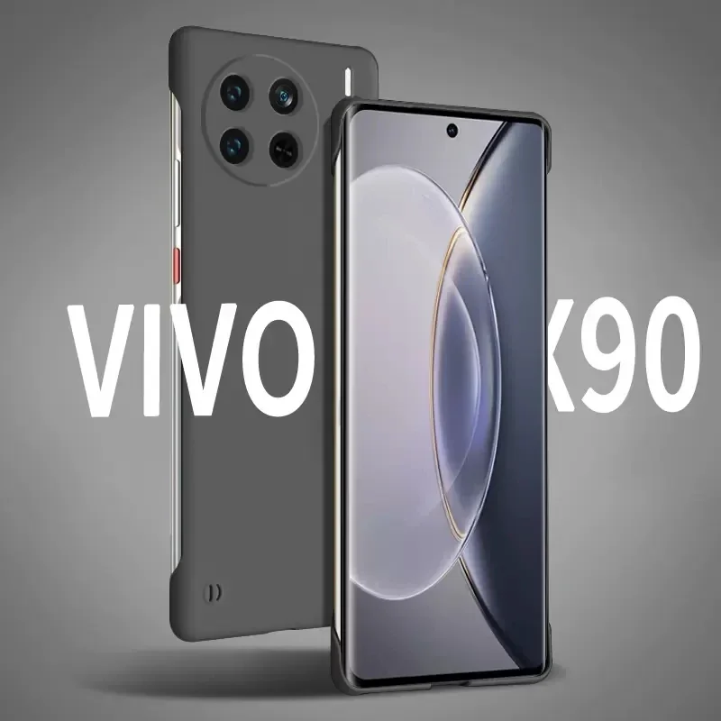 

Slim Matte Hard Back Cover Case On For VIVO X90 Pro Plus VIVOX90 Pro+Plus X90Pro+ 5G ShockProof Coque Phone Cases
