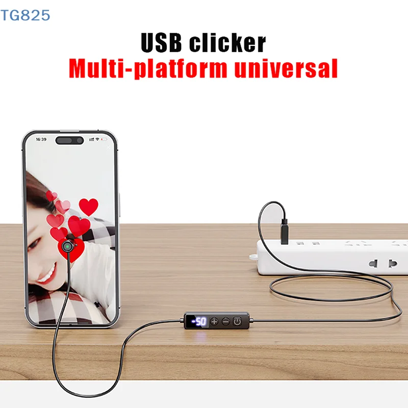 【AN】【AN】Auto Clicker For Phone Automatic Phone Screen Tapper Automatic Physical Tapper For Game Assistance Task Tapper Accessory