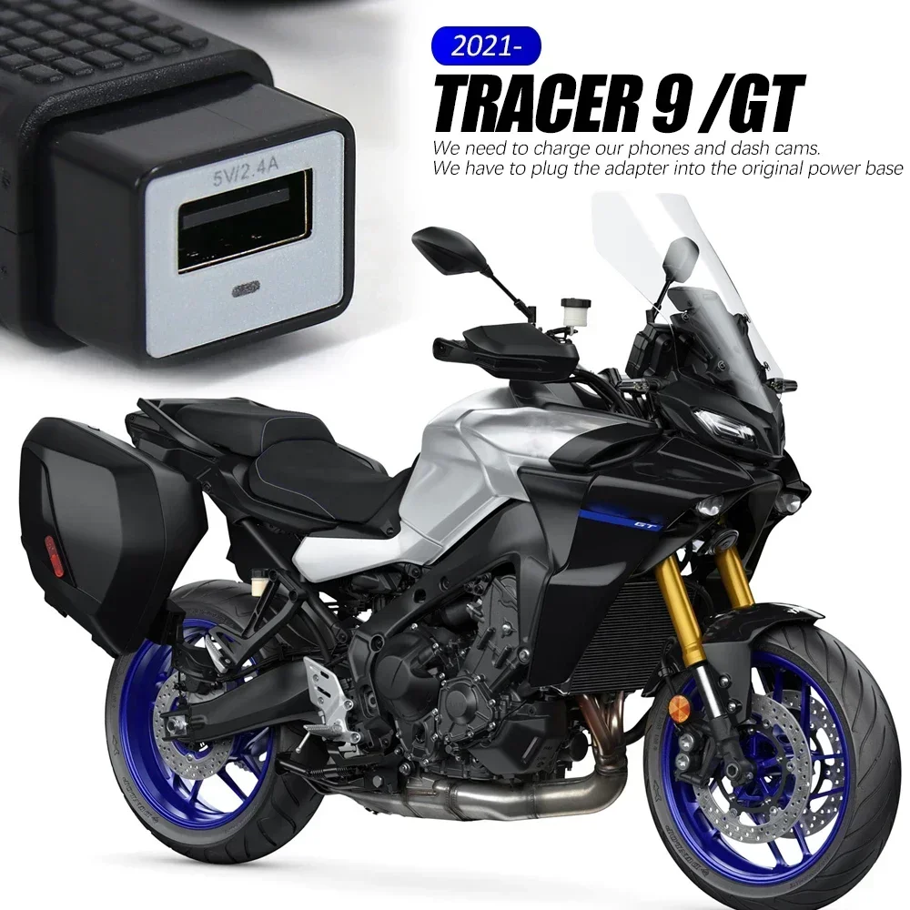 

New Motorcycle USB Charger Waterproof Charger Adapter Accessories For Yamaha Tracer 9 GT TRACER 900 GT Tracer 7 2021 2022