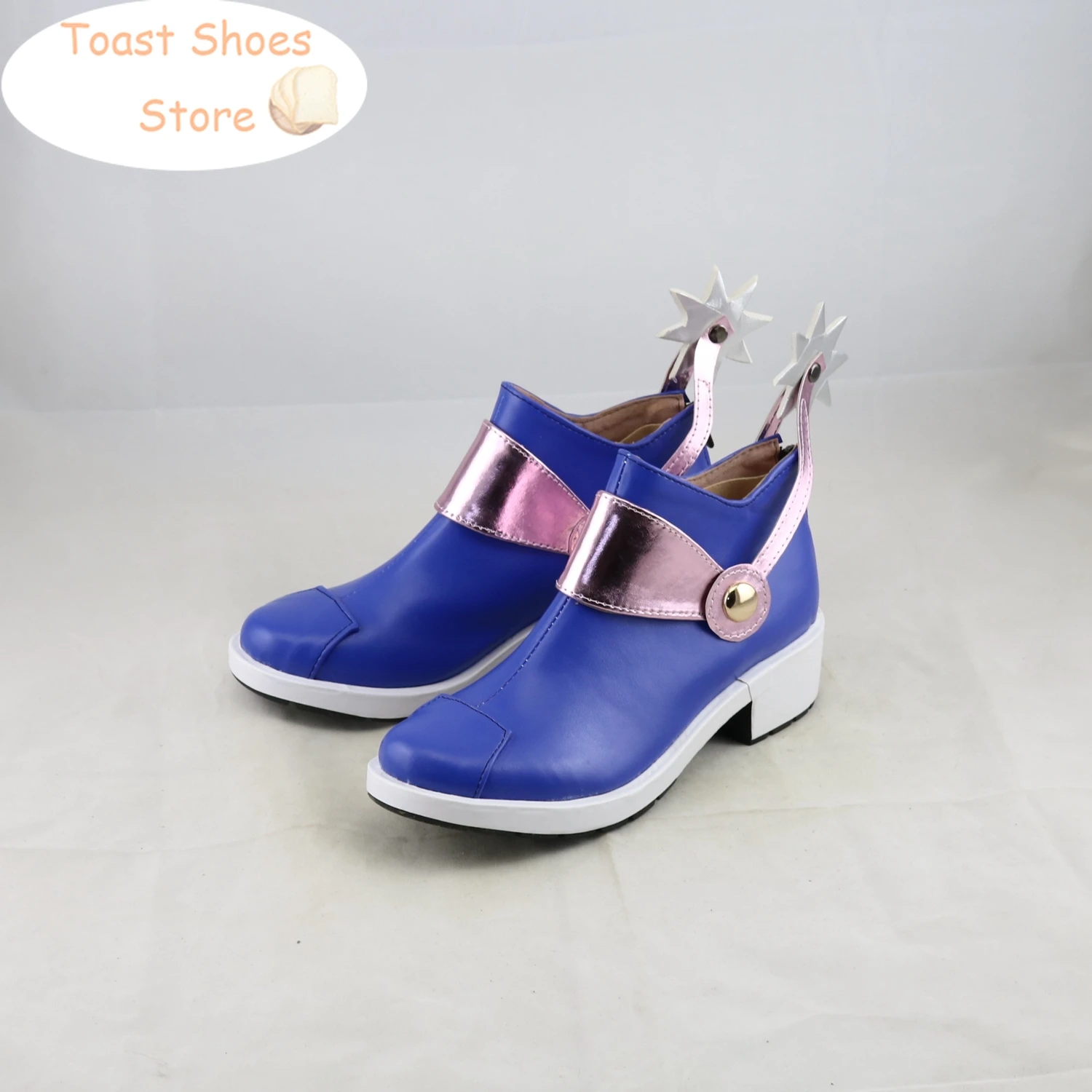 Anime muslimayan Joestar Cosplay Shoes PU Leather Shoes Cosplay Prop Halloween Boot Costume Prop