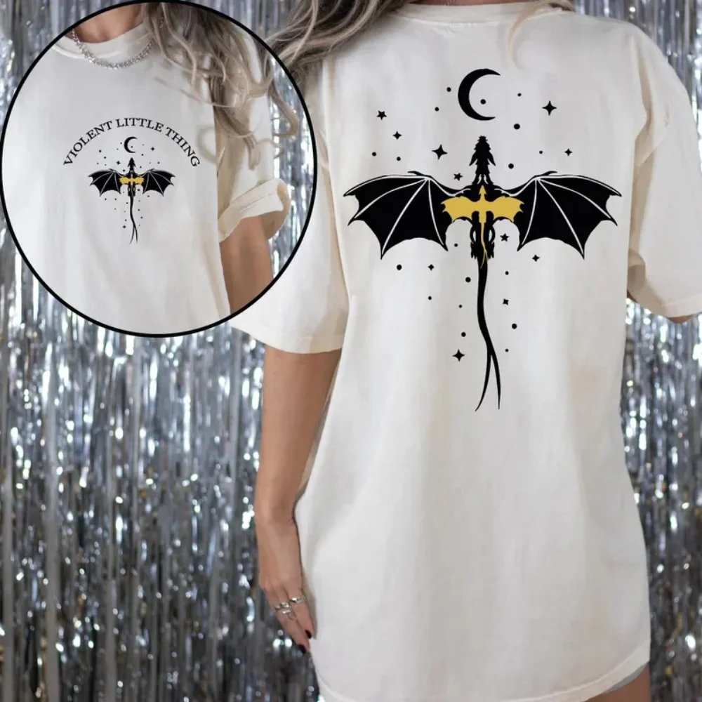 

Fourth Wing Dragon Riders Quadrant Shirt – Violent Little Thing (VLB966) Fly or Die Tee, Fantasy-Inspired Graphic Shirt for Fans